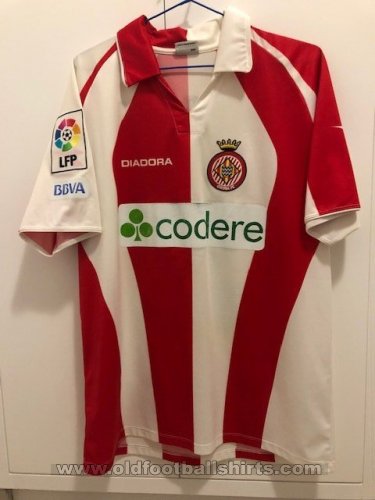 Girona  Home football shirt 2008 - 2009