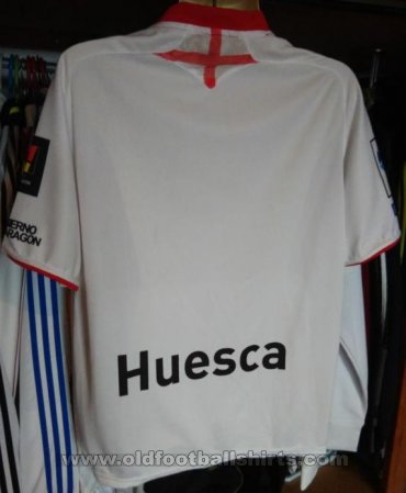 Huesca  Away football shirt 2009 - 2010