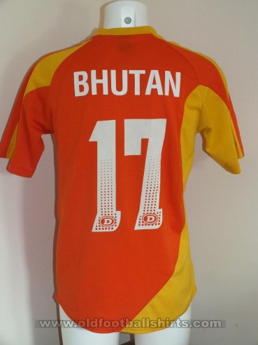 Bhutan Home football shirt 2010