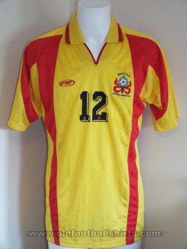 Bhutan Home football shirt 2002 - 2003
