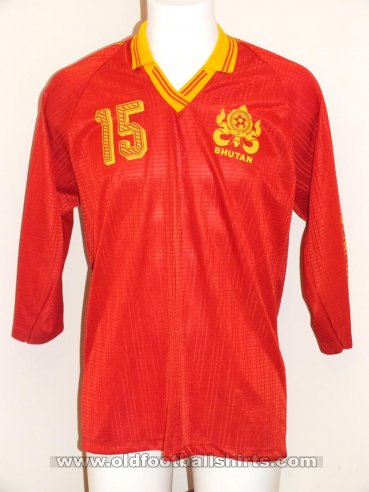 Bhutan Away football shirt 1999 - 2000