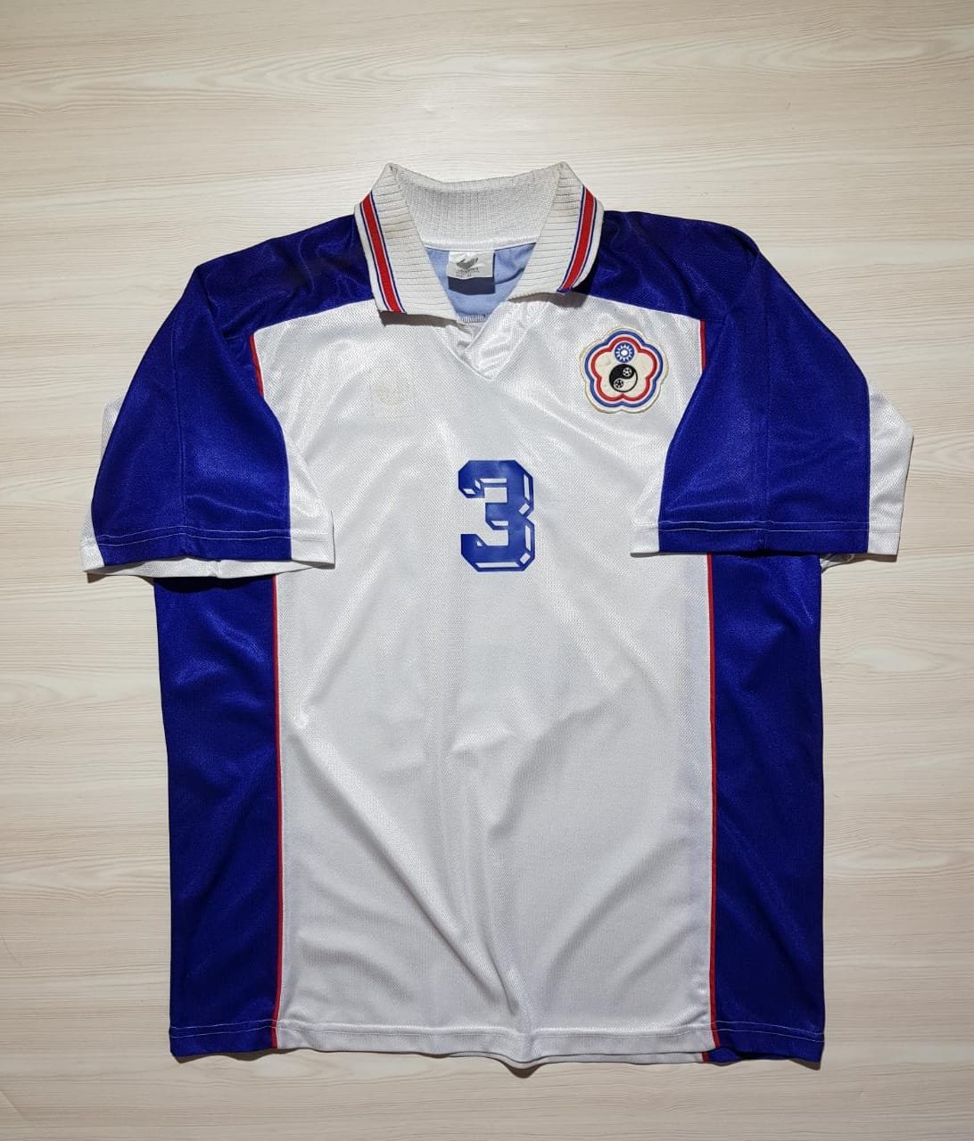 Chinese Taipei Home football shirt 2002 - 2004.