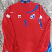 Iceland Goalkeeper football shirt 2014 - 2015