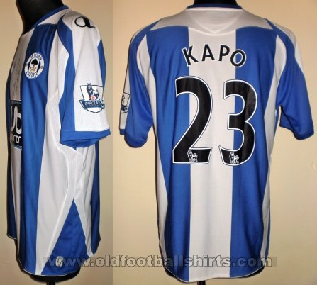 Wigan Athletic Home football shirt 2008 - 2009