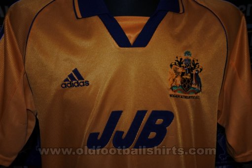 Wigan Athletic Away football shirt 1998 - 2001