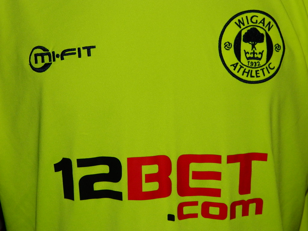 Wigan Athletic FC - A limited number of match worn shirts from Wigan