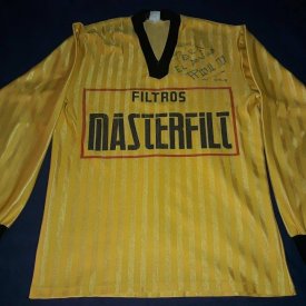 Almirante Brown (de Isidro Casanova) Home חולצת כדורגל 1986 sponsored by Masterfilt