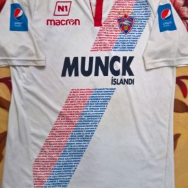 Valur Away football shirt 2018 - 2019 sponsored by Munck