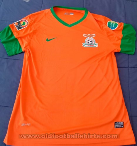 Zambia Away football shirt 2012 - 2013