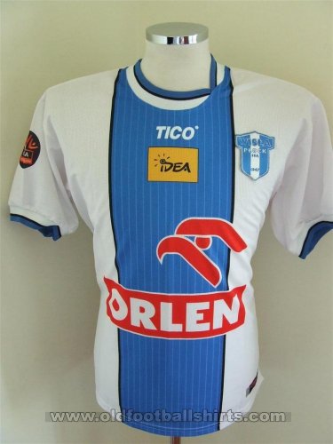 Wisla Plock  Away football shirt 2004 - 2005