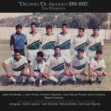 Delfines De Abasolo Home football shirt 1991 - 1992