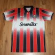 Fora camisa de futebol 1992 - 1994