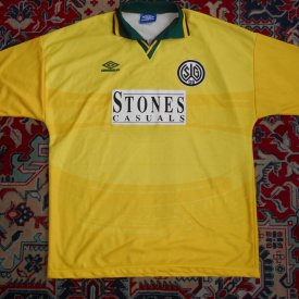 SG Wattenscheid 09 Away football shirt 1997 - 1998 sponsored by Stones Casual