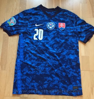 Slovakia  Home φανέλα ποδόσφαιρου 2020 - 2022