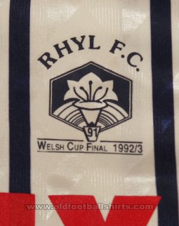 Rhyl Ειδική φανέλα ποδόσφαιρου 1992 - 1993