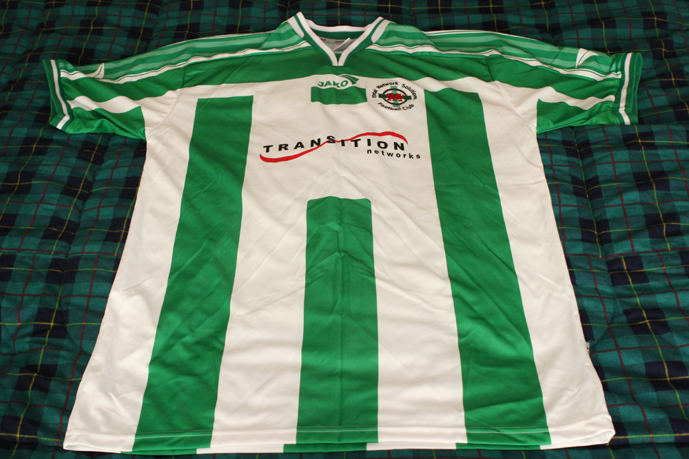 Maillot De Football The New Saints TNS 2007/09 – Legea – Troisième Maillot – Homme L