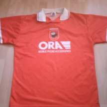 Barnsley Home voetbalshirt  1995 - 1996 sponsored by Ora