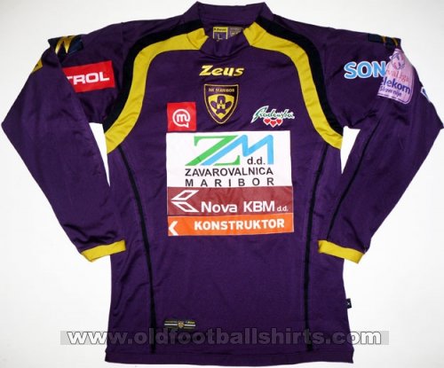 NK Maribor Home football shirt 2007 - 2008