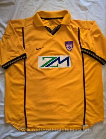 NK Maribor Home camisa de futebol 2000 - 2001