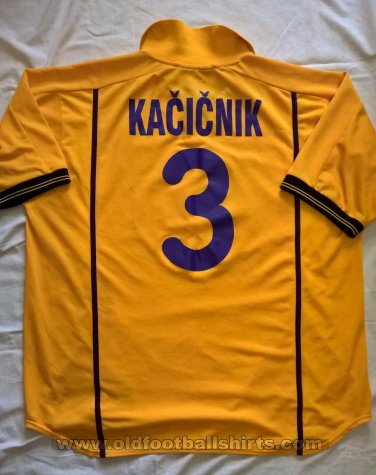 NK Maribor Home camisa de futebol 2000 - 2001