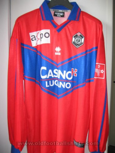 Lugano Third football shirt 2001 - 2002