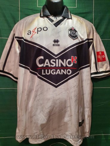 Lugano Visitante Camiseta de Fútbol 2000 - 2002