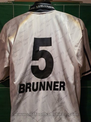 Lugano Visitante Camiseta de Fútbol 2000 - 2002