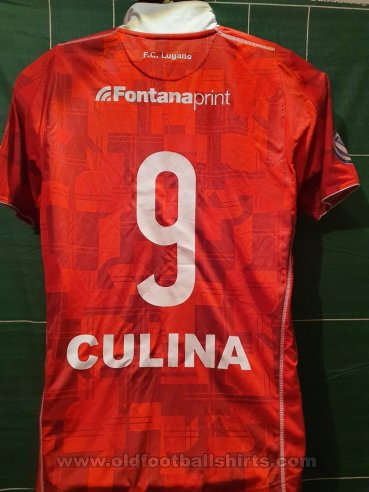 Lugano Üçüncü futbol forması 2016 - 2017