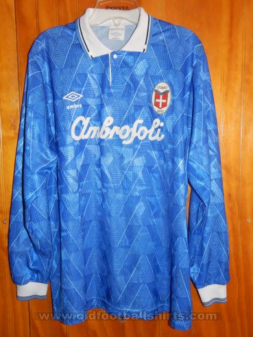 Calcio Como Home football shirt 1991 - 1992