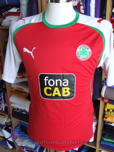 Cliftonville Home football shirt 2010 - 2012