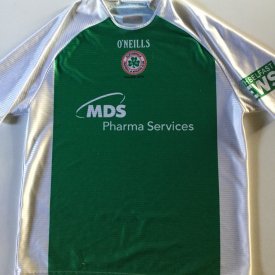 Cliftonville Away football shirt 2000 - 2001 sponsored by MDS Pharma Services
