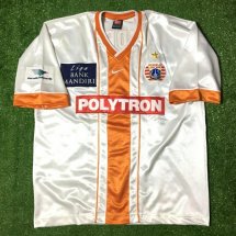 Persija Jakarta Away football shirt 2004 - 2005 sponsored by Polytron