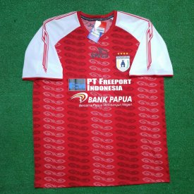 Persipura Jayapura Away football shirt 2018 - 2019 sponsored by PT Freeport Indonesia