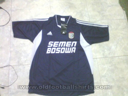 PSM Makassar Away football shirt 2002 - 2003