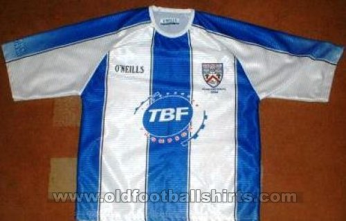 Coleraine Cup Shirt football shirt 2003 - 2004