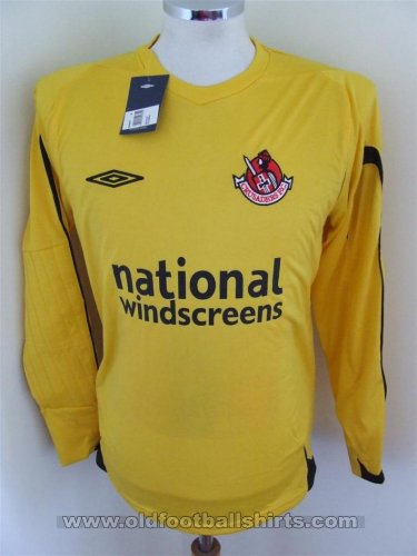 Crusaders Goalkeeper football shirt 2006 - 2007