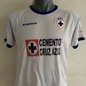 Cruz Azul Hidalgo Away football shirt 2017 sponsored by Cemento Cruz Azul