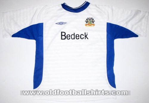 Glenavon Away football shirt 2001 - 2002