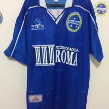 Sao Jose Esporte Clube Home football shirt 1999 sponsored by Incorporadora Roma
