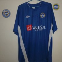 Sao Jose Esporte Clube Home football shirt 2010 sponsored by Vale Sul Shopping