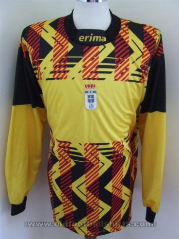 Real Oviedo Goleiro camisa de futebol 1998 - 2000