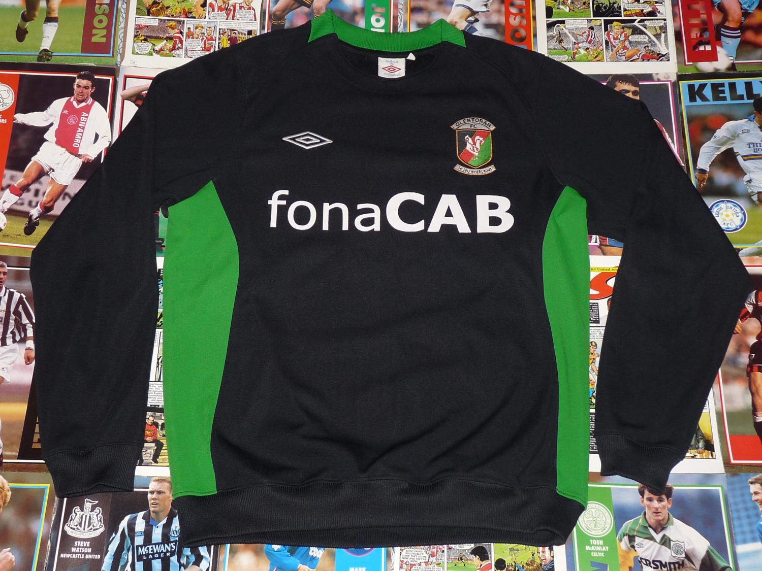 Glentoran Visitante Camiseta de Fútbol 2001 - 2002
