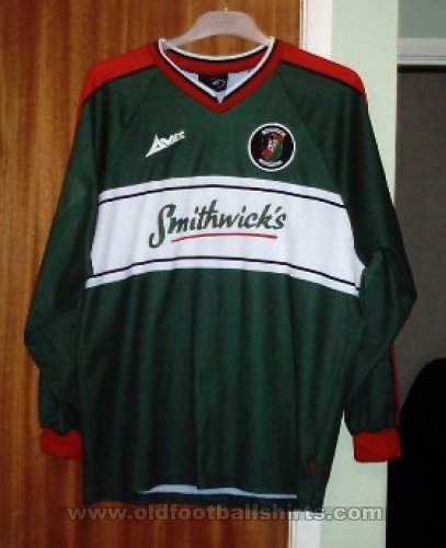 Glentoran Home football shirt 2000 - 2001
