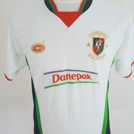 Glentoran Away football shirt 2004 - 2005 sponsored by Danepack