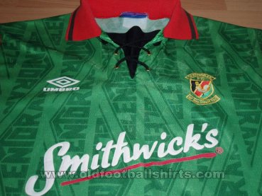 Glentoran Home football shirt 1992 - 1993