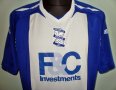 Birmingham City Home φανέλα ποδόσφαιρου 2007 - 2008