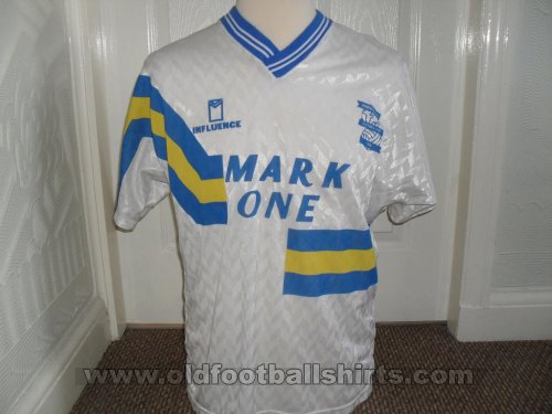 Birmingham City Выездная футболка 1991 - 1992