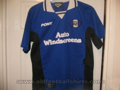 Birmingham City Home φανέλα ποδόσφαιρου 1996 - 1997