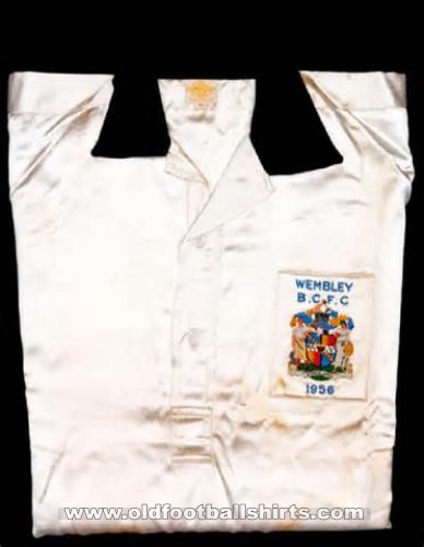 Birmingham City חולצת גביע חולצת כדורגל 1956