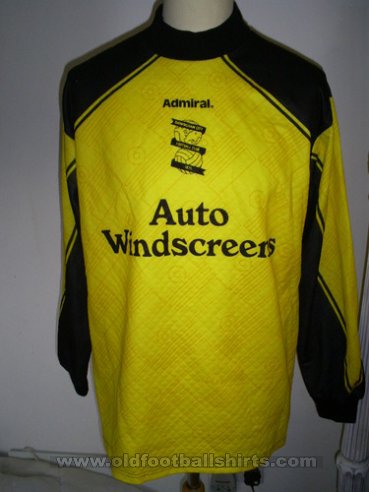 Birmingham City Goalkeeper football shirt 1995 - 1996